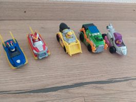 5 kleine Paw Patrol Autos
