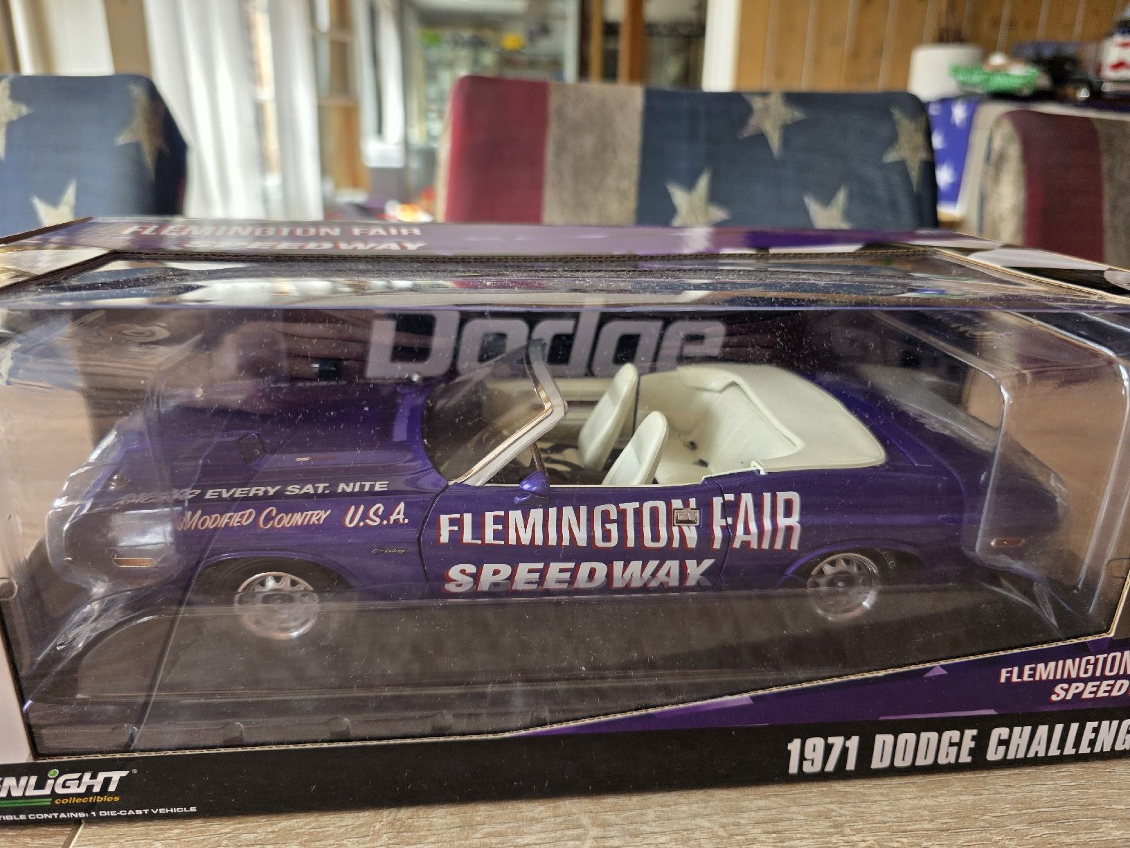 Dodge Modellini d'auto: 70'Dodge Challenger 1:18 Flemington Fair Speedway – Usato da Goldingen venduto da Muscle_Cars84 1