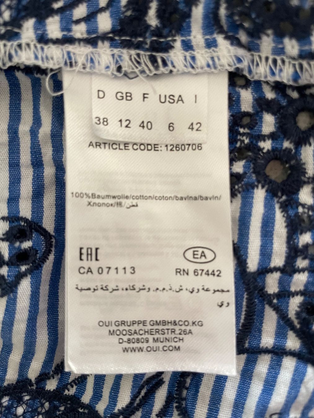 T-shirt: Tolles Oberteil von QUI – Usato da Neuwilen venduto da bobbel01 1