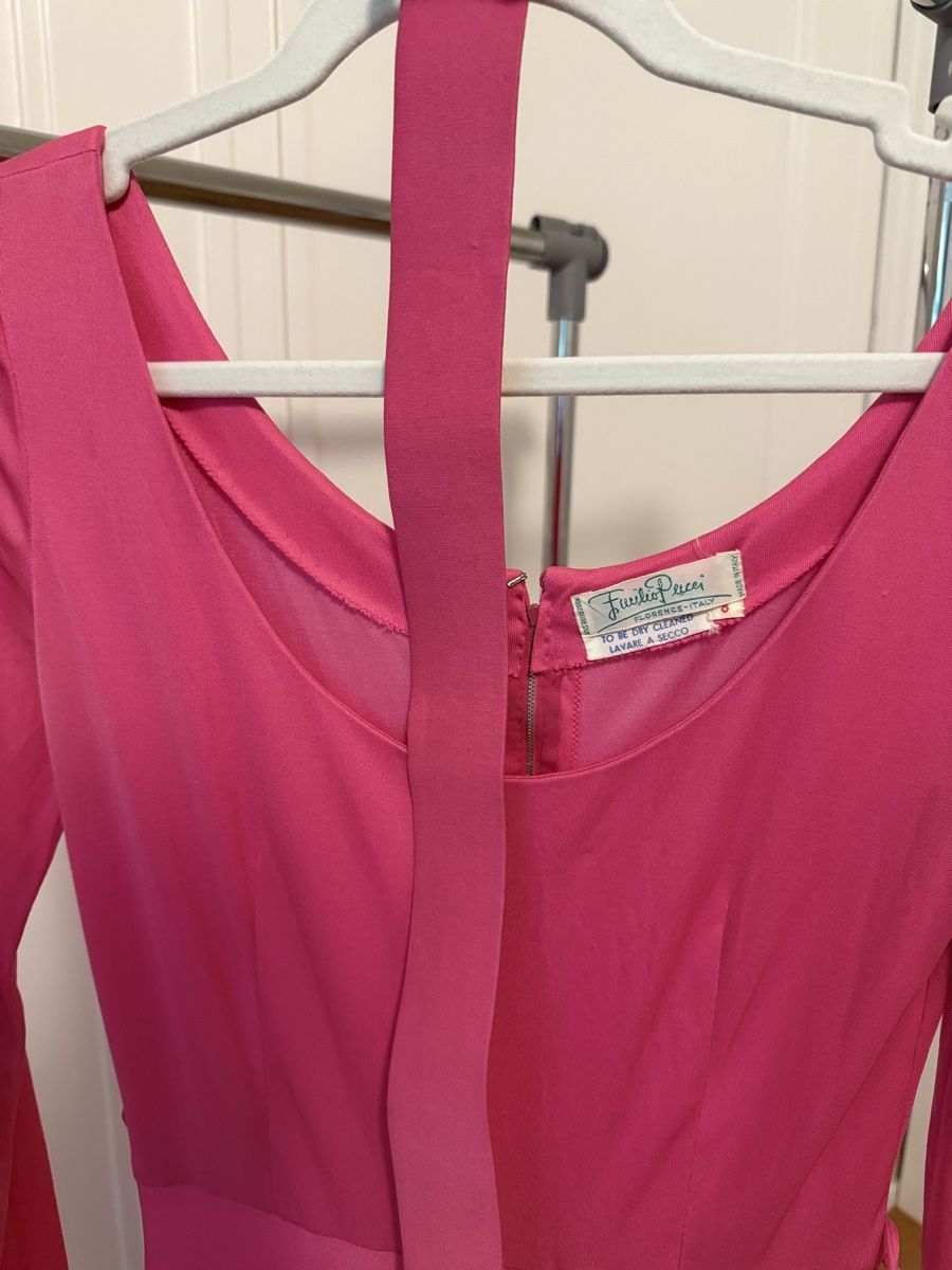 Emilio Pucci Vestiti: 1970s Emilio Pucci Kleid vintage – Usato da Zürich venduto da StudioCardin 3