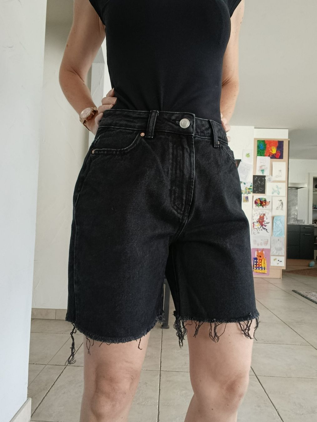 Primark Jeans: SHORT JEAN PRIMARK NOIR 36 – Nuovo (secondo la descrizione) da Sierre venduto da shirley04