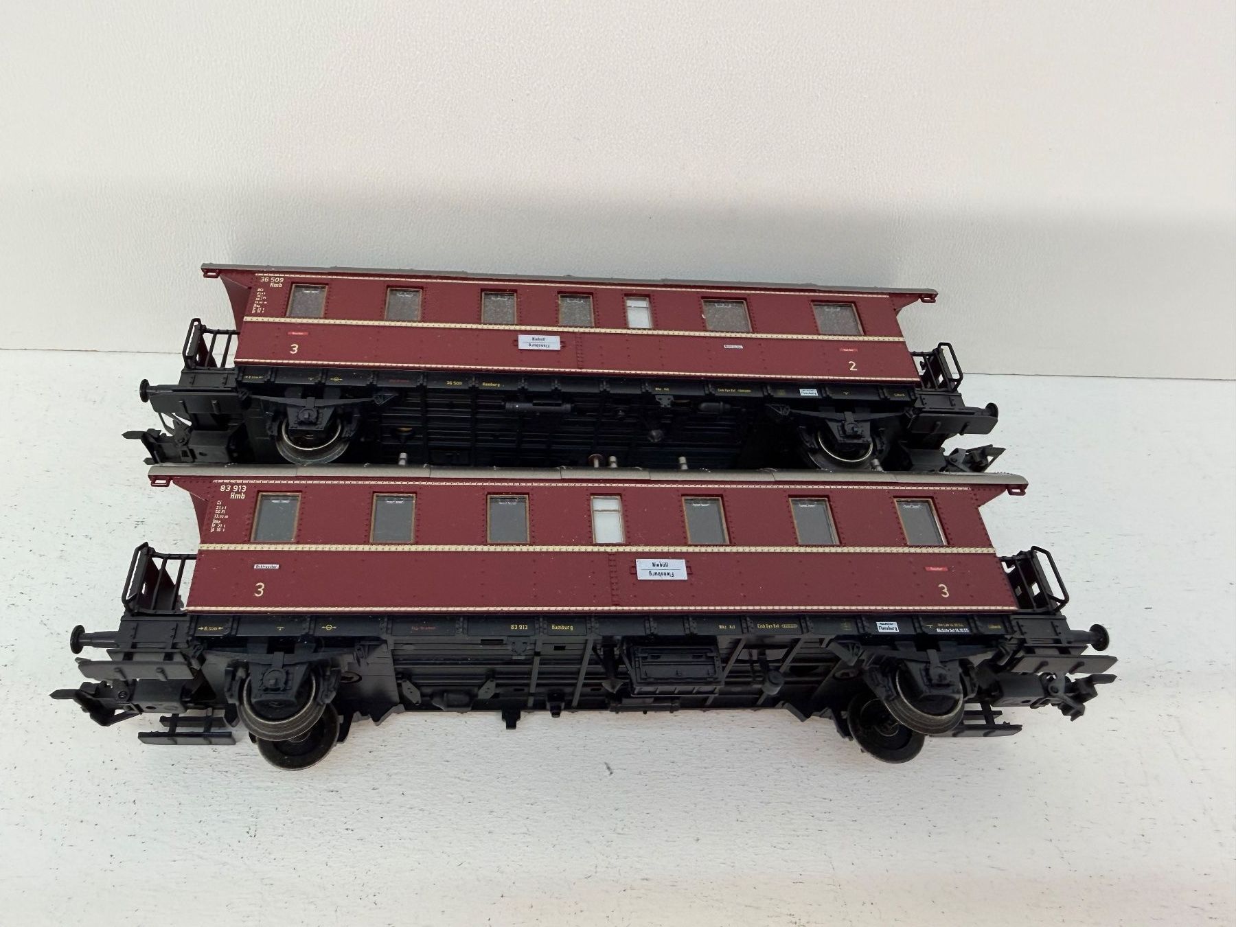 Märklin Modellini di ferrovie: Märklin 43138 Wagen-Set "Donnerbüchsen" – Usato da Büsserach venduto da ModellbahnDepot 3