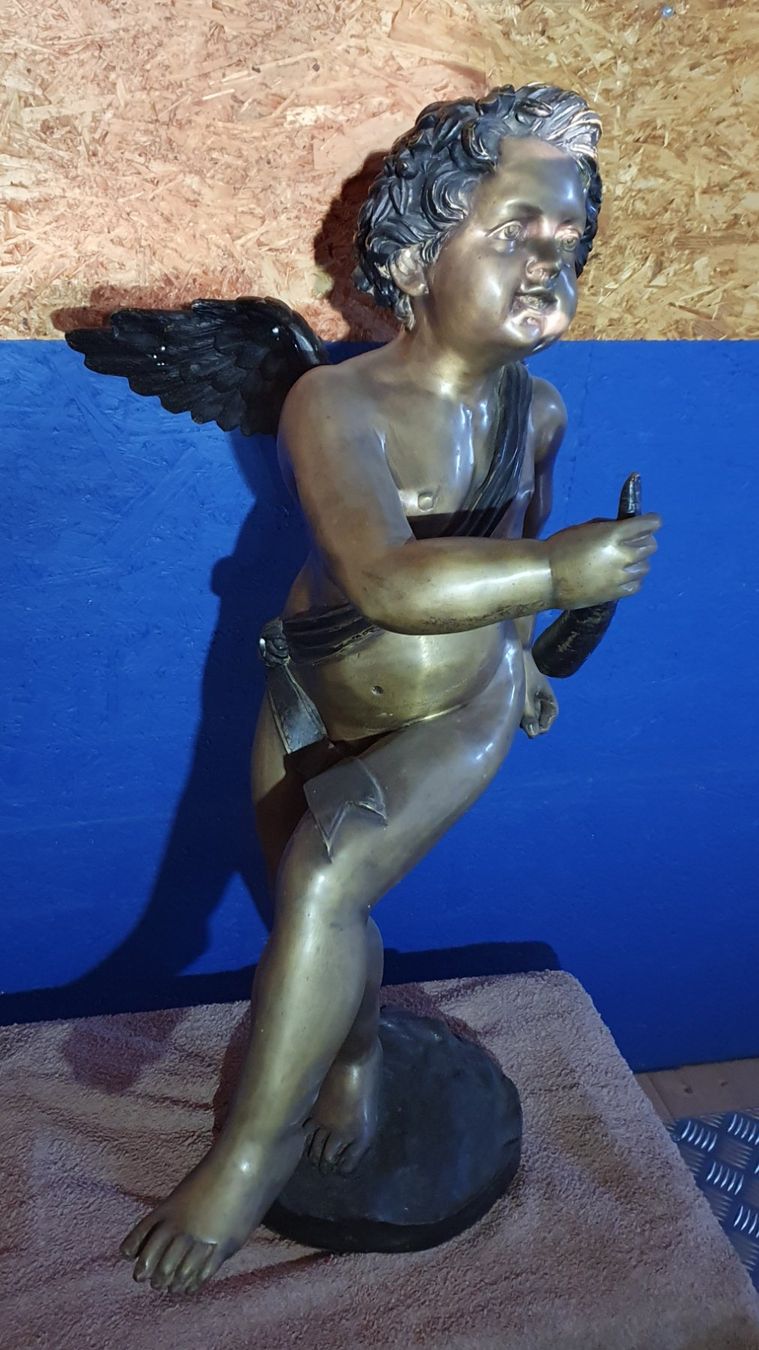 Statuette: Engel in Bronze 65cm – Usato da Muri AG venduto da Edlerweiss
