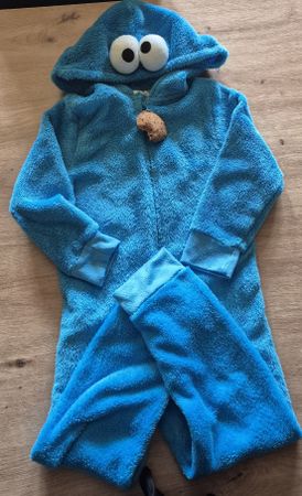 Kostüm Cookie Monster Grösse 110