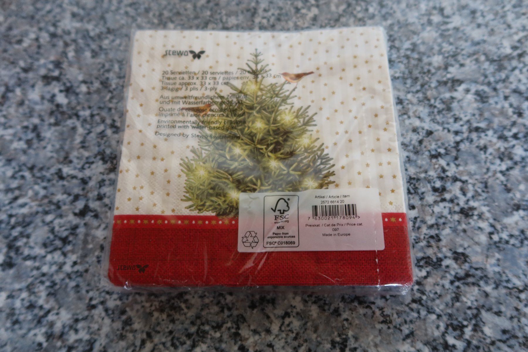Servietten: Weihnacht Servietten – Neu und originalverpackt aus Täuffelen von Cindybussy