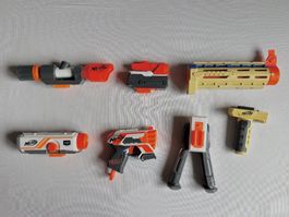 Nerf - Zusammenstellung von Zubehörteilen