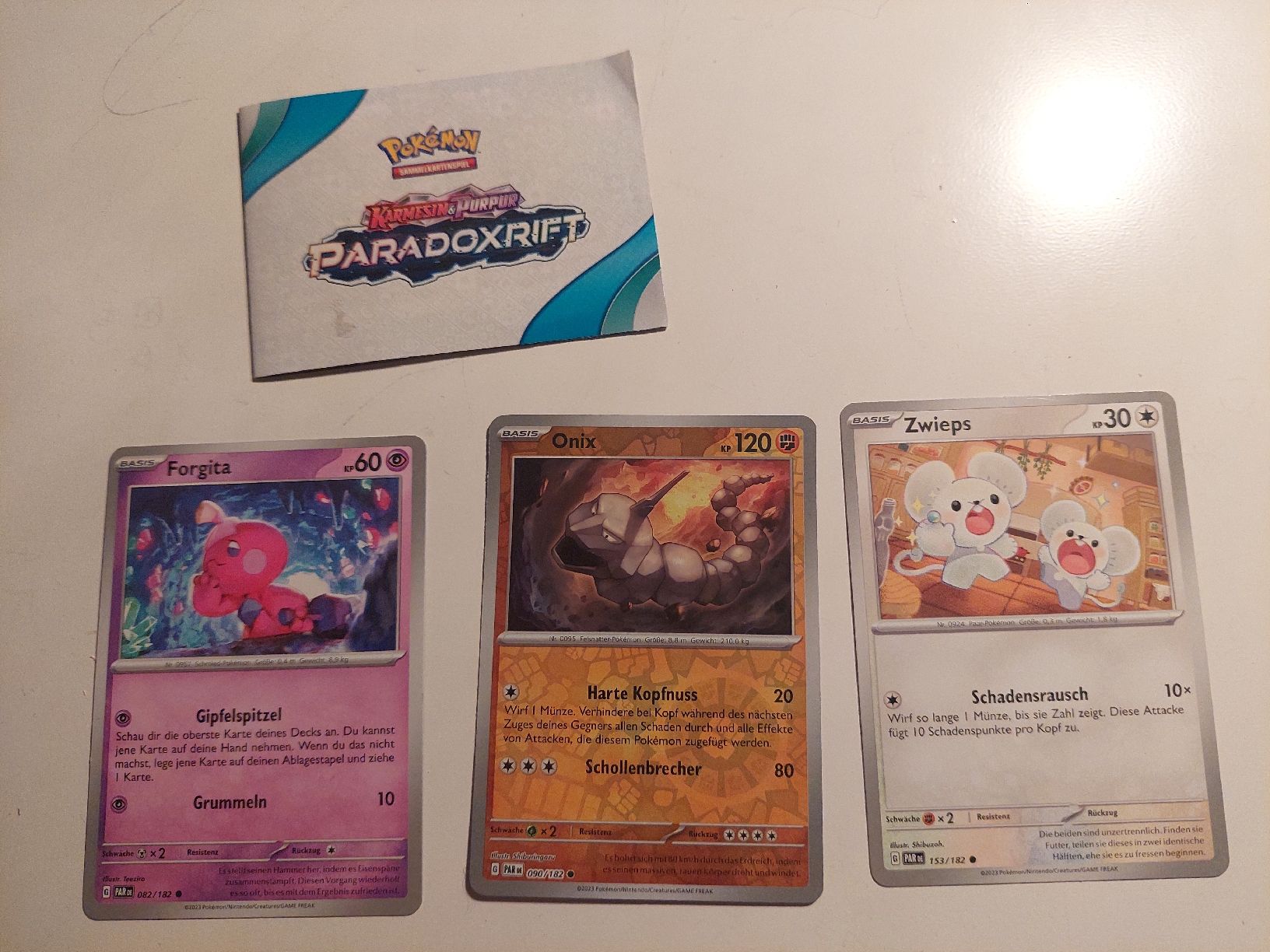 Pokémon Carte collezionabili: 3 Pokemon Karten – Nuovo (secondo la descrizione) da Embrach venduto da pz78