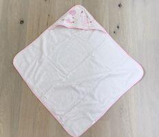 Baby Badetuch rosa