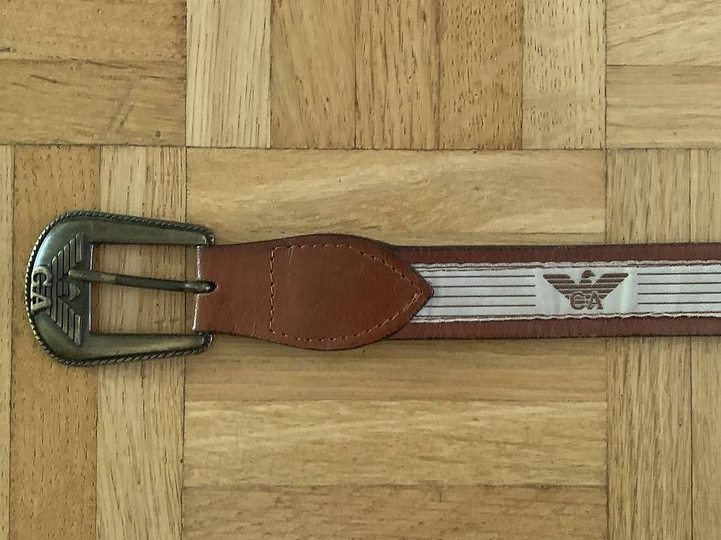Gürtel: Giorgio Armani original Vintage Gürtel  – Gebraucht aus Zürich von Rotgruen 2