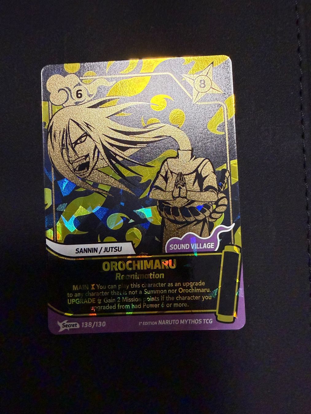 Bandai Carte collezionabili: 138/130 Orochimaru Secret – Usato da Zürich venduto da ene_ymy9