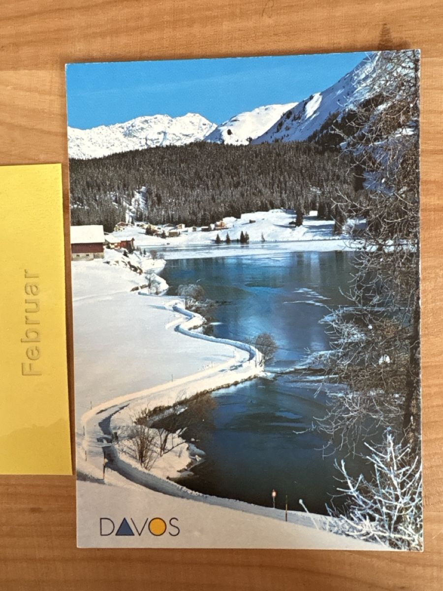 Cartoline postali: AK von Davos – Usato da Rümlang venduto da Kartenpost1