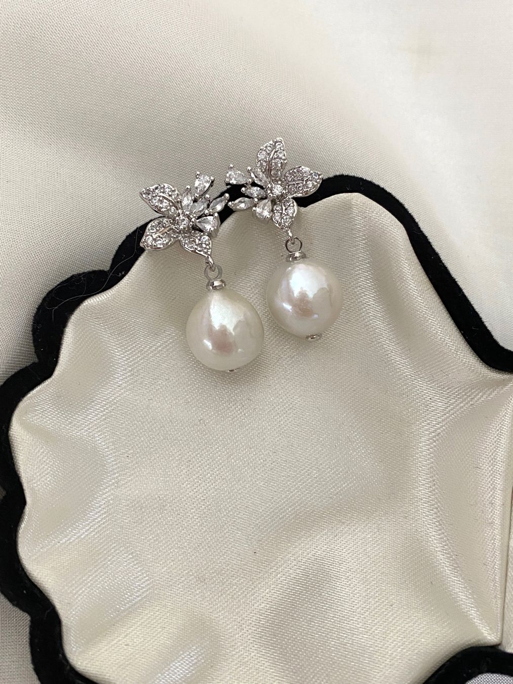Boucles d'oreille: Süsswasserperlen Ohrringe echte – Neuf avec emballage d'origine à Sarnen par Yingsperlen3