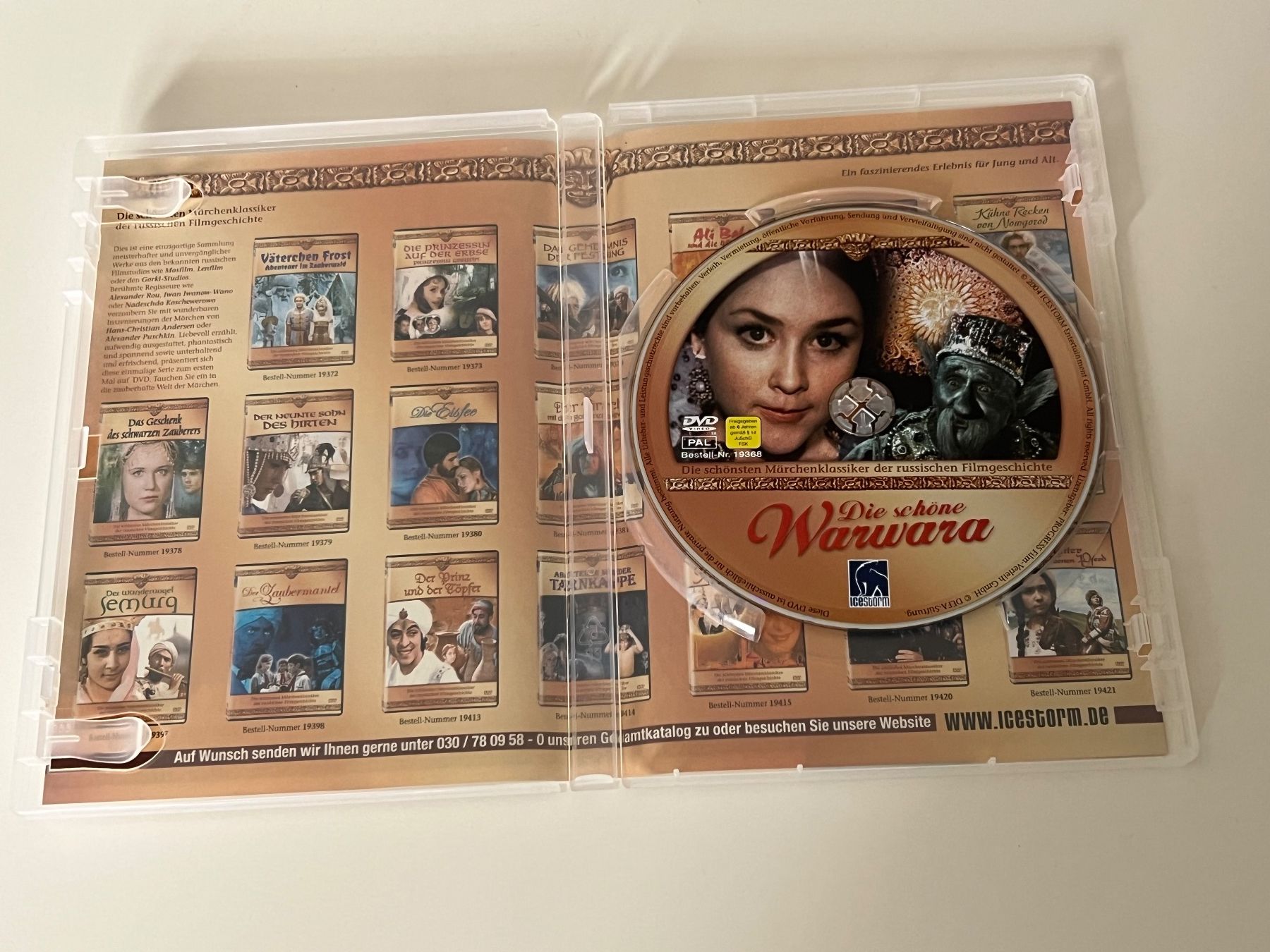 Tutti i DVDs: Die schöne Warwara DVD - Märchenklassiker – Nuovo (secondo la descrizione) da Altstätten SG venduto da sheamus 2