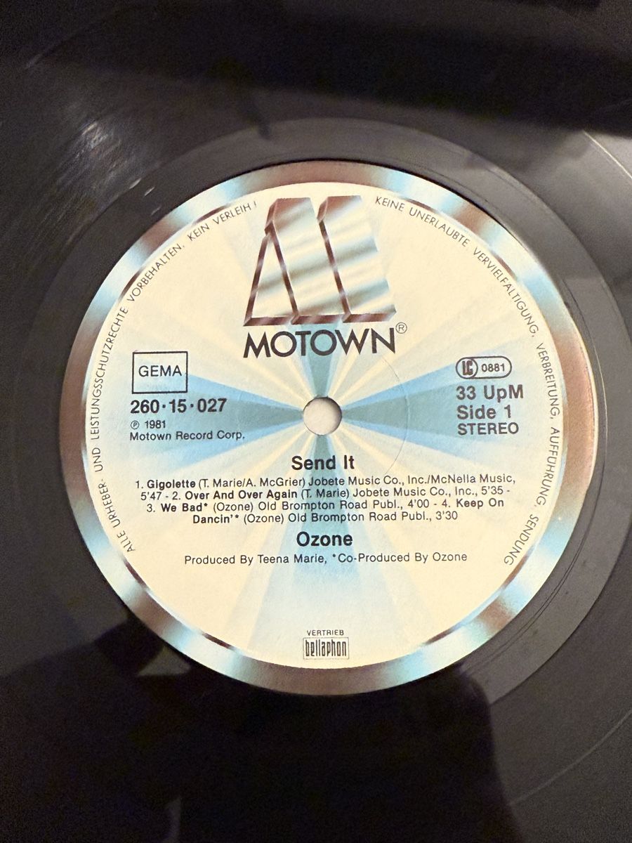 Dischi in vinile: Ozone - Send It  – Usato da Delémont venduto da Studio_du_soleil 2