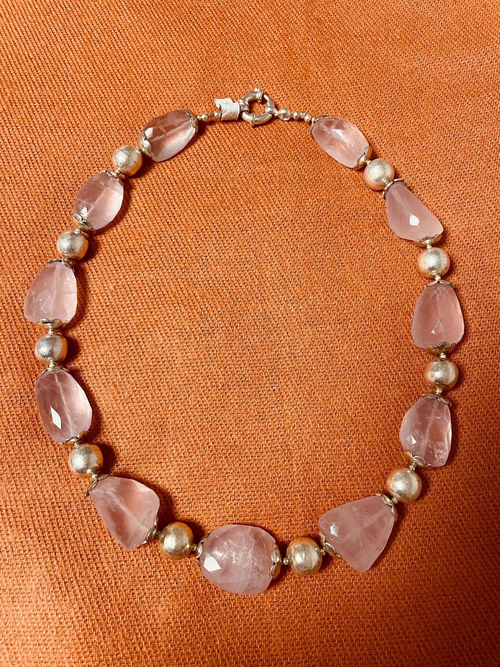 Colliers: Natural Rosenquartz Collier – Neuf (Voir description) à Schönenberg ZH par JaluTa