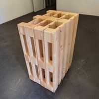 Holzpaletten neuwertig 4 Stk. geschliffen