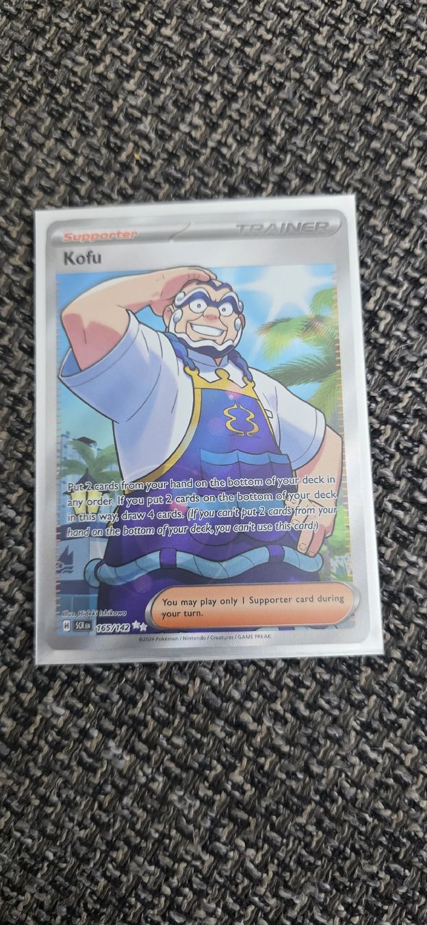 Pokémon Carte collezionabili: Kofu Trainer Card 165/142 – Nuovo (secondo la descrizione) da Oberentfelden venduto da kerea2001
