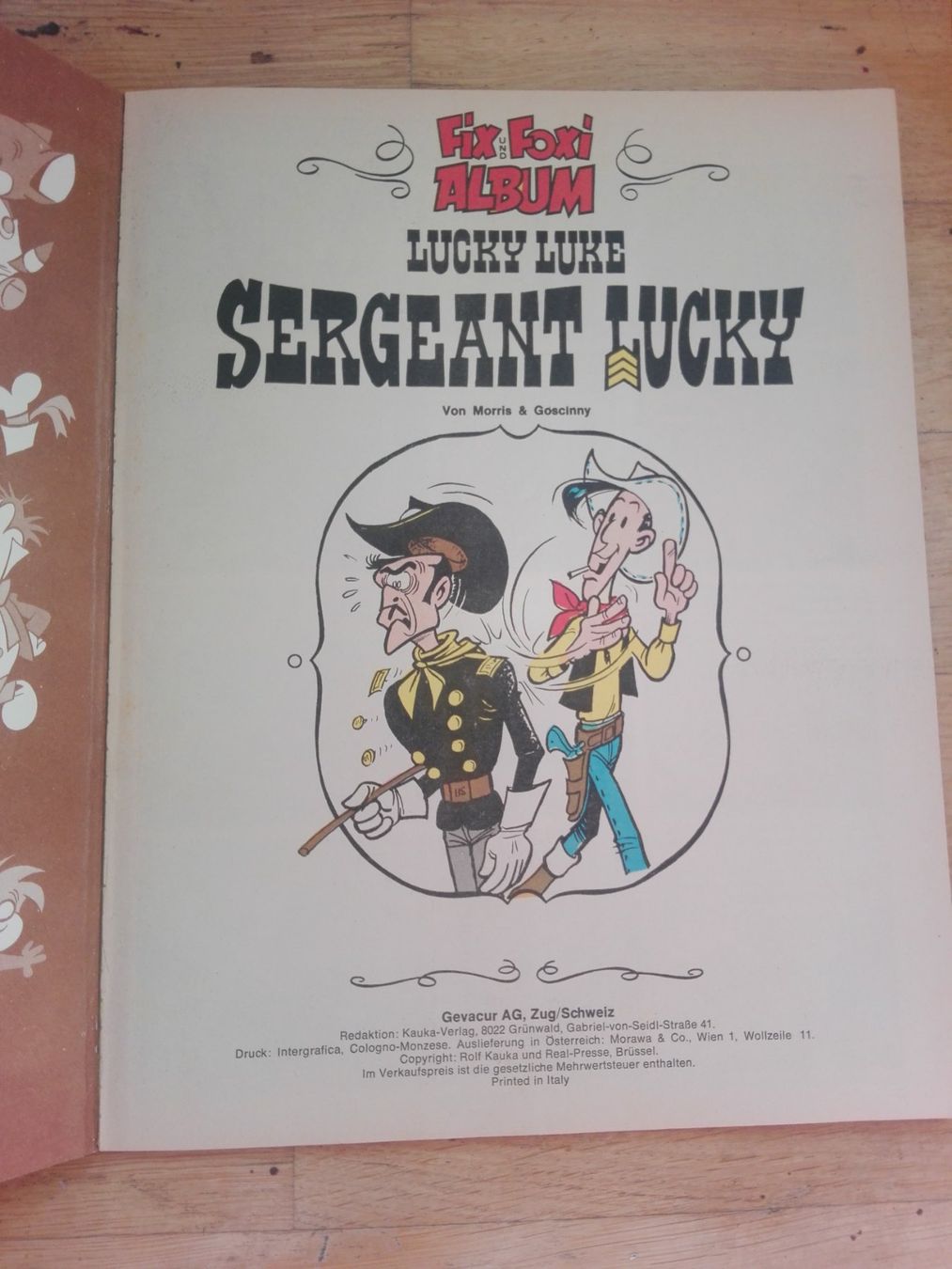 Comics: 2x Lucky Luke Comics Sergeant Lucky + Die Daltons verduften – Gebraucht aus St.Galllen von elkaphone 2