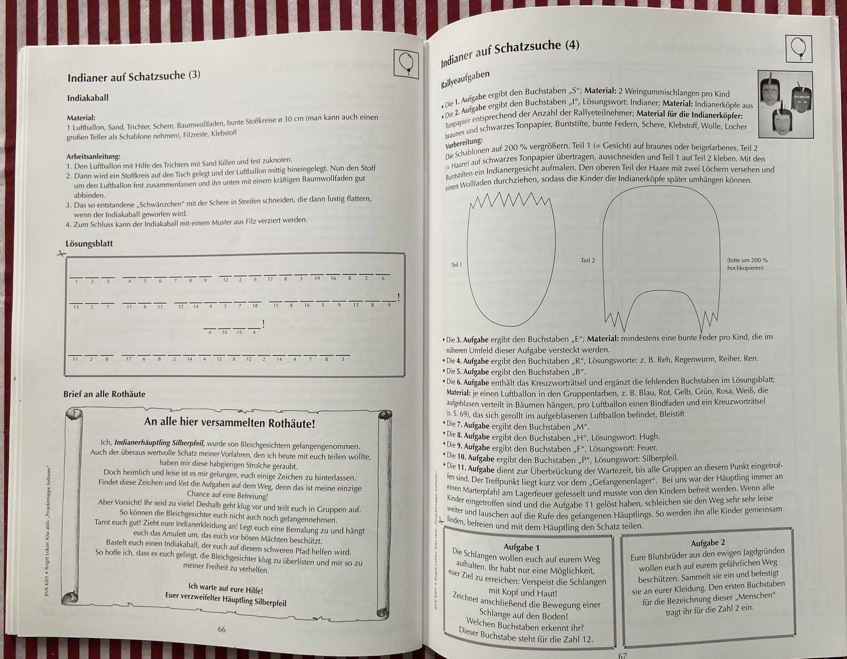 Libri: Kita Aktiv Projektmappe "Indianer" – Usato da Böckten venduto da Hansi36 5