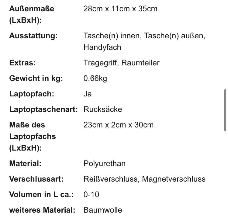 Zwei Zaini: Rucksack Zwei – Usato da Zürich venduto da Sarinamarina 2