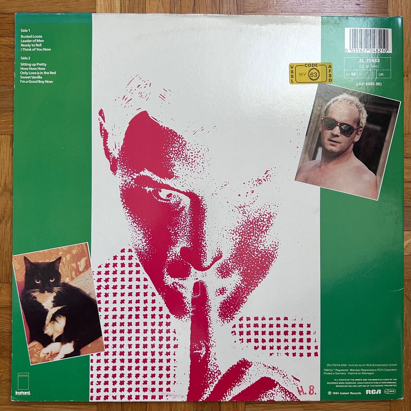 Dischi in vinile: LP - Roger Chapman - The Shadow Knows – Usato da Breganzona venduto da Onairda75 1