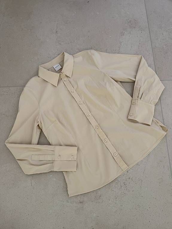 Camicette: Klassische Bluse Baumwolle Gr. S – Usato da Merlischachen venduto da GlamGarb