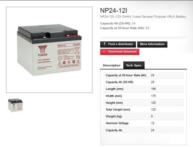 Akkus & Batterien: Akku Batterie 24ah 12v Solaranlage Hobby Spielzeug Auto Quad – Gebraucht aus Obergerlafingen von scorry 3
