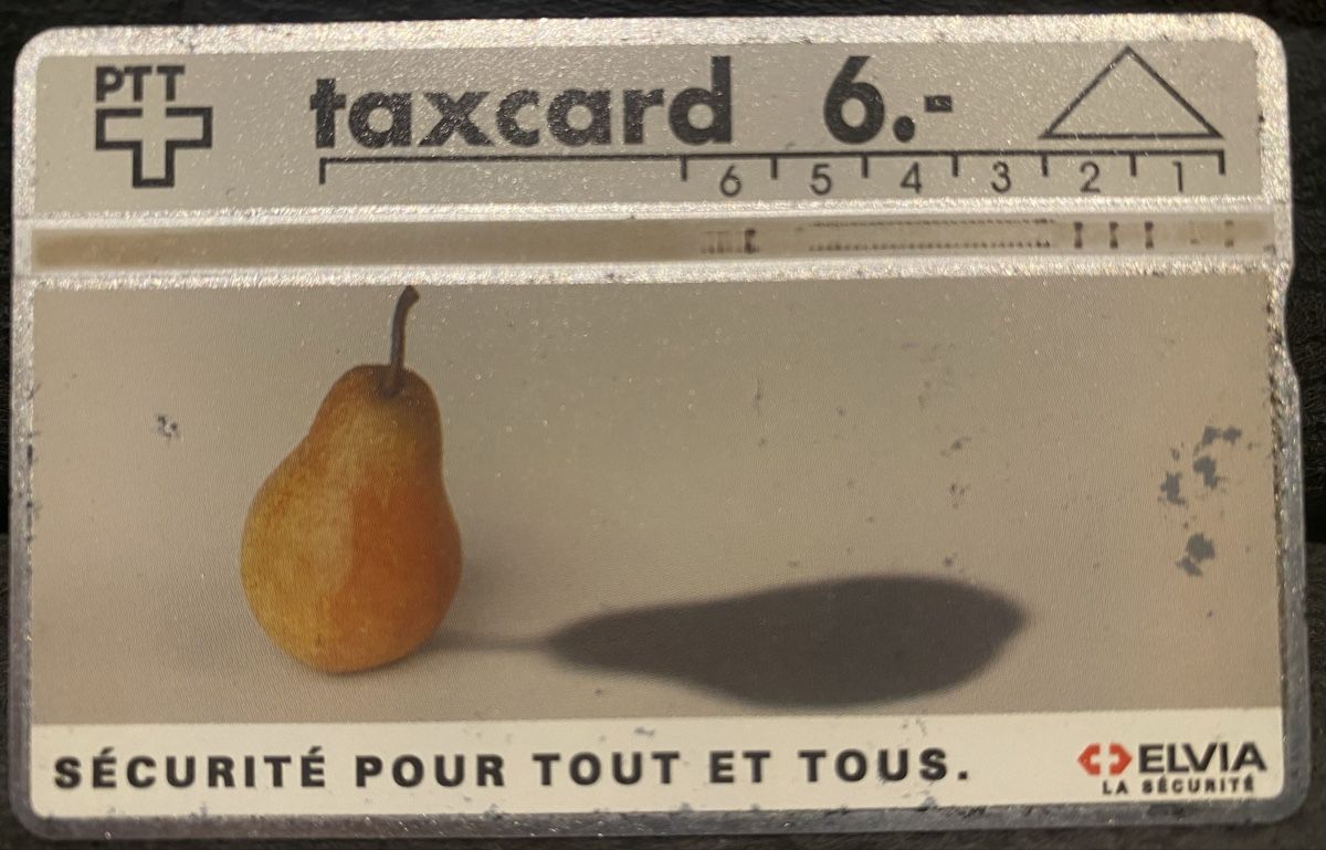 Schede telefoniche: P-taxcard – Usato da Lausanne venduto da babacard10