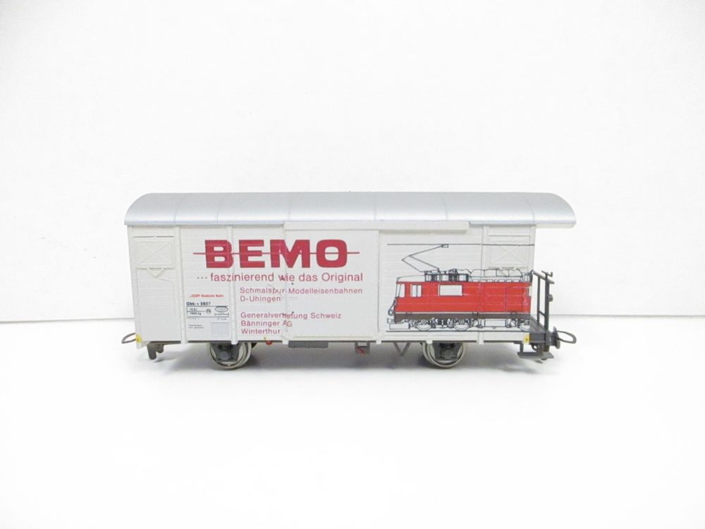 Bemo H0m 2283 137 RhB Werbewagen BEMO Gbk-v 5607 (Neu und ...