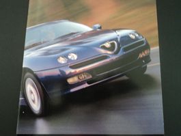 Prospekt Preisliste Alfa Romeo GTV 1998