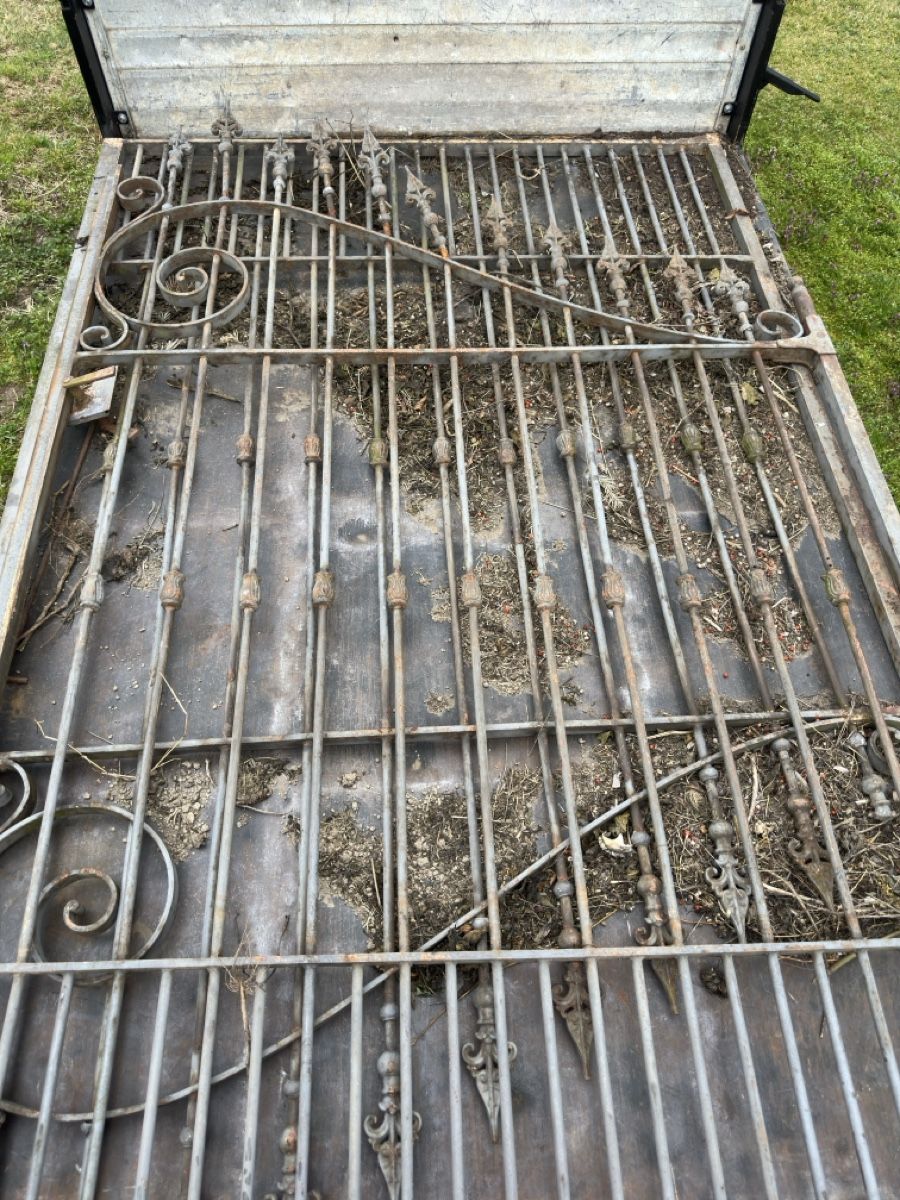 Sonstige Gartendekorationen: Cancello vecchio in ferro battuto – Gebraucht aus Monte Carasso von Aron1401