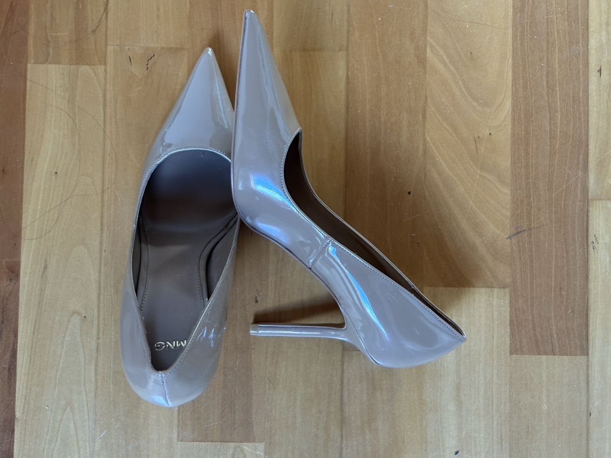 Mango Damenschuhe: Pumps Lackleder beige Grösse 40 – Neu (gemäss Beschreibung) aus Trimmis von aylin.dogan0711 2