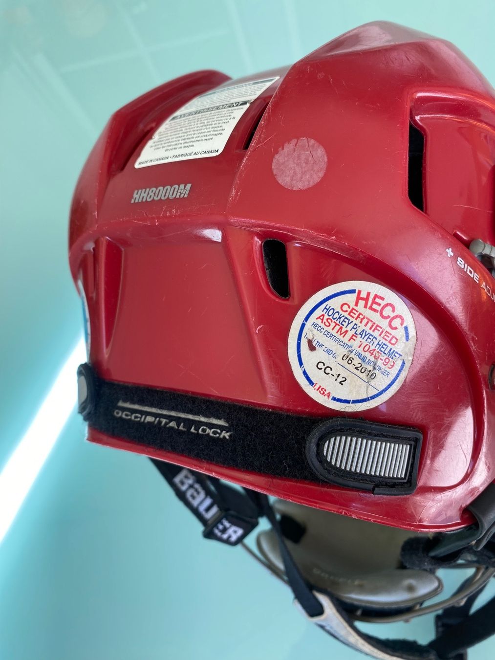 Bauer Helme: Eishockey Helm BAUER HH800M – Gebraucht aus Sils im Domleschg von  4