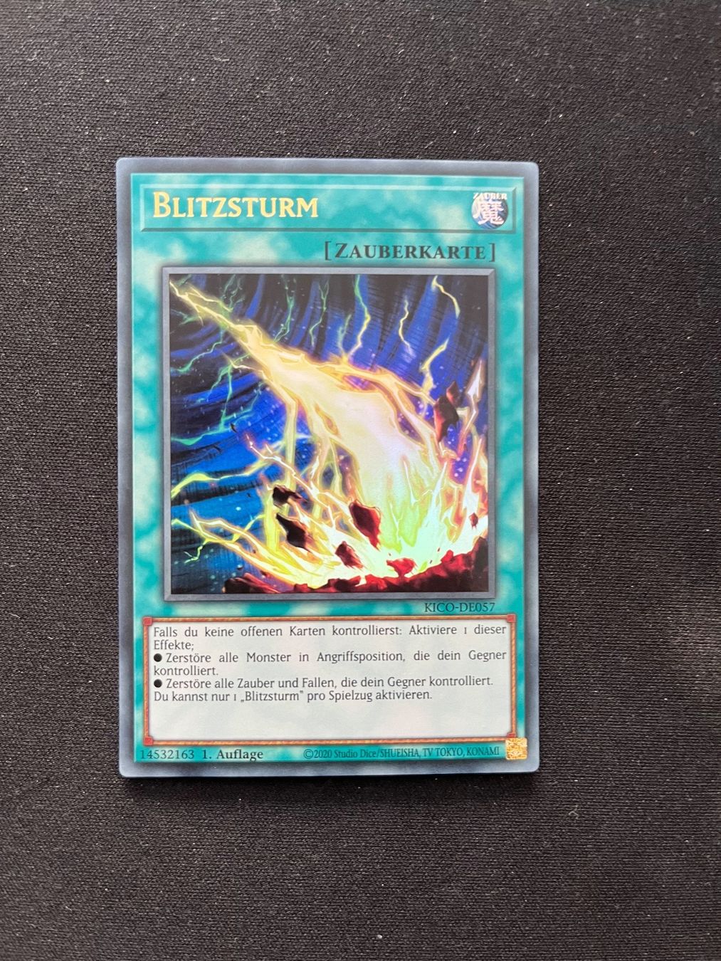 Yugioh Carte collezionabili: Blitzsturm (KICO-DE057), Ultra Rare – Usato da Gränichen venduto da Pauli94