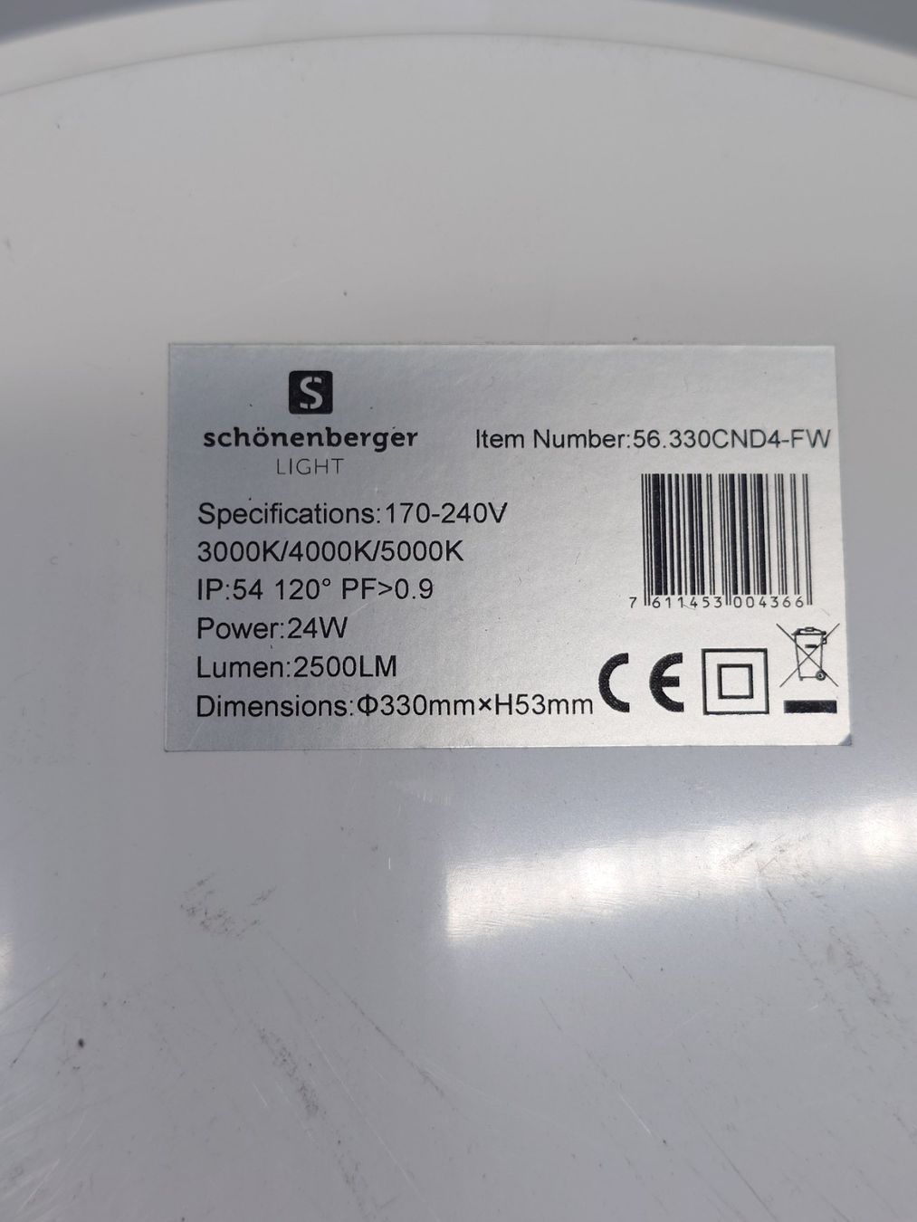 Lampadari & plafoniere: Deckenleuchten rund – Usato da Thun venduto da werft_thun 4