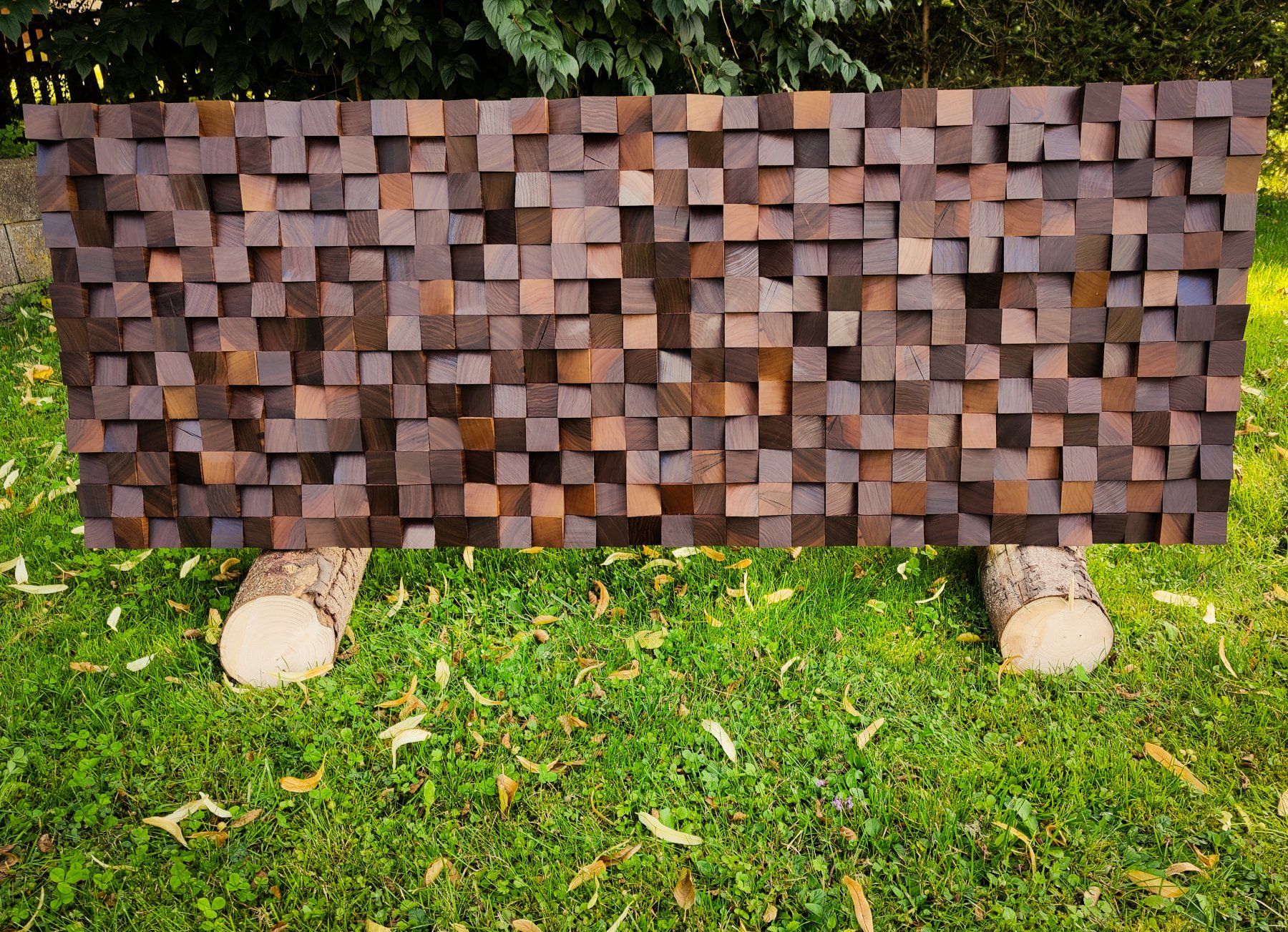Articoli in legno: Nussbaum | Schalldiffusor | Wandkunst | Akustik Panel – Nuovo (secondo la descrizione) da Gräfenroda venduto da NaturHolzLiebe 1