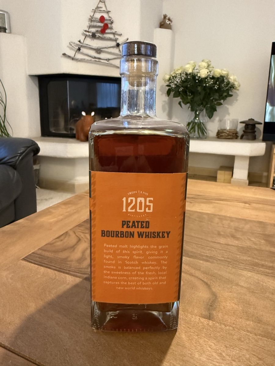 Bevande alcoliche: 1205 Peated Bourbon - Whisky – Nuovo e nell'imballaggio originale da Moutier venduto da Sparrow2002 1