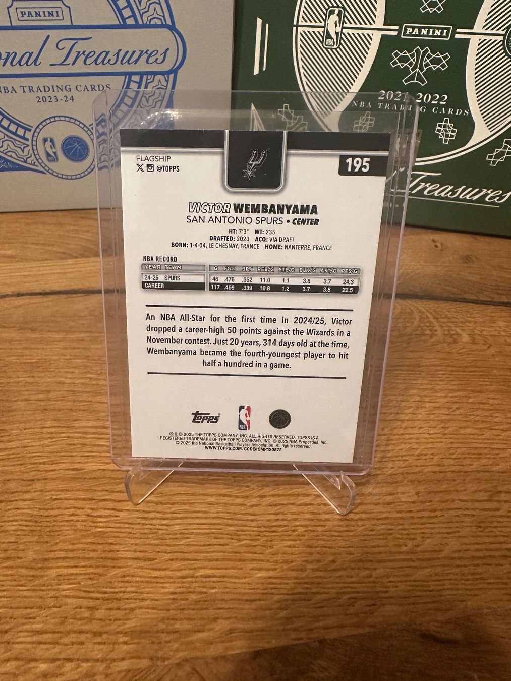 Nba Carte collezionabili: Victor Wembanyama topps flagship – Usato da Vullierens venduto da Gaara04 1