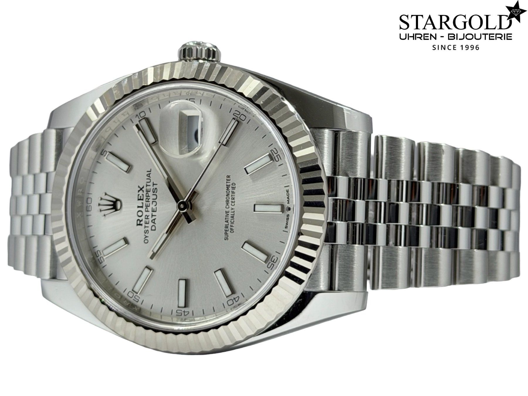 Rolex Uhren: Rolex Datejust 41 Silber - 126334 – Gebraucht aus Zürich von Stargold-Uhren 4