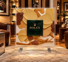 **ROLEX – PANNEAU PUBLICITAIRE ORIGINAL – ROLDECO –