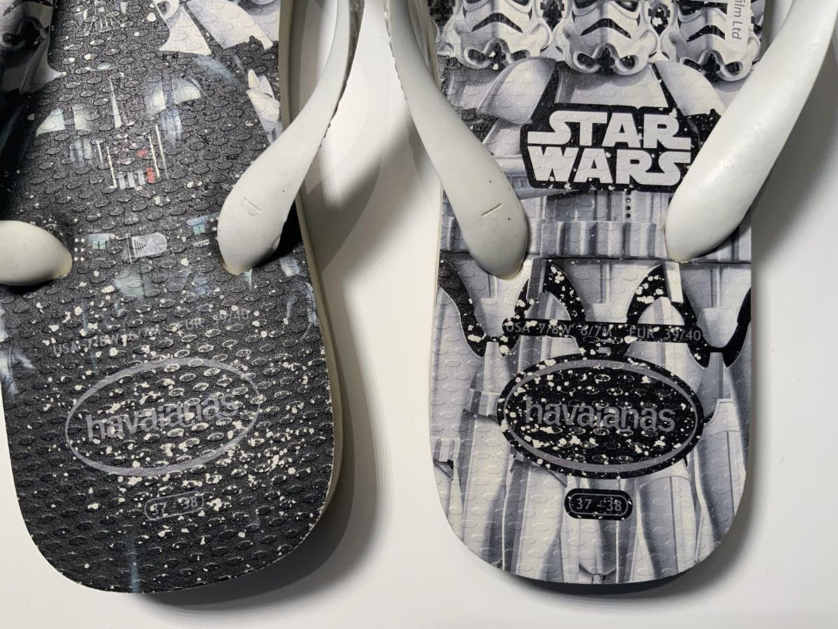 Havaianas Scarpe da uomo: HAVAIANAS, DARTH VADER, sehr COOL! – Usato da Stäfa venduto da sylla73 2