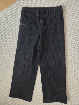 Vintage Damen Jeans 'Dulse 100', schwarz, Gr. 32, Top.
