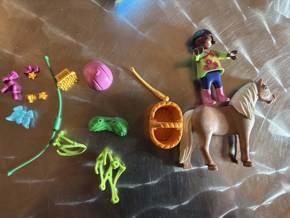 Playmobil Giocattoli: Playmobil Special Plus 70060 Pony u Mädchen – Usato da Lützelflüh-Goldbach venduto da NicoleL. 3