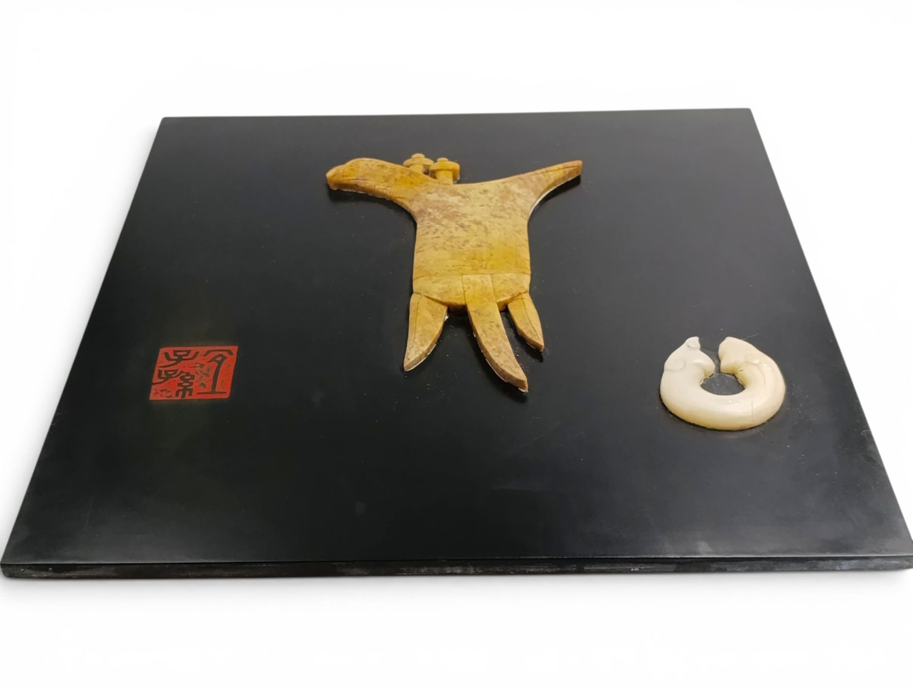 Figuren: Chinesische Jade Figur Relief – Gebraucht aus Hochfelden von Relict 1