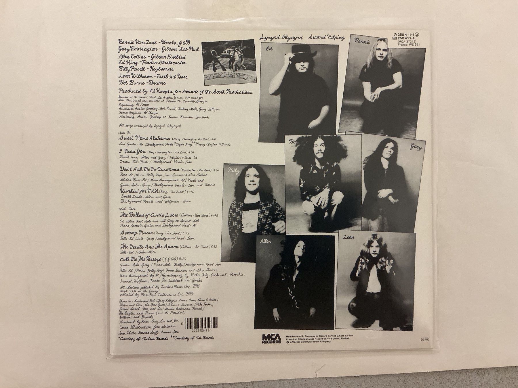 Schallplatten: Lynyrd Skynyrd LP - Second Helping (VG+) – Gebraucht aus Winterthur von Tumko_7_Vinyl 1