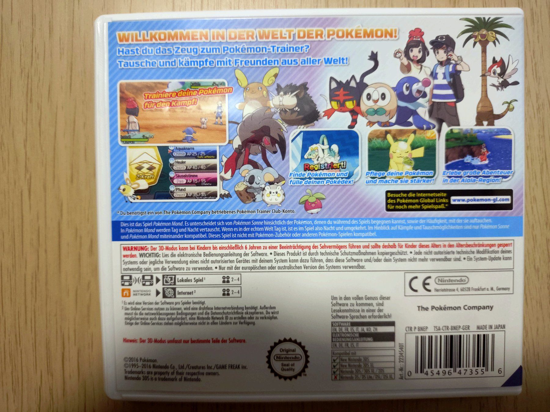 Giochi: Pokemon Mond (3DS) – Usato da Neunkirch venduto da ren-7 1