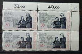 Deutschland-Mi 1236 Viererblock  ** (6)