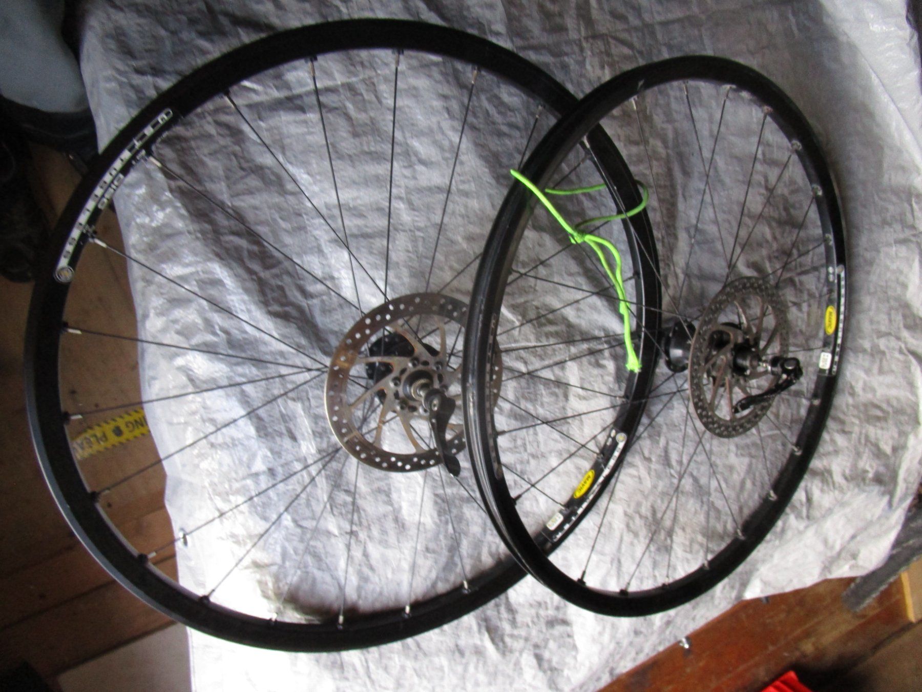 Pezzi di ricambio: Radsatz Disc 26" SP V100mm H135mm – Usato da Ottikon venduto da Locomotive01 1