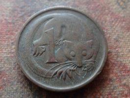 AUSTRALIA  1  Cent  1966