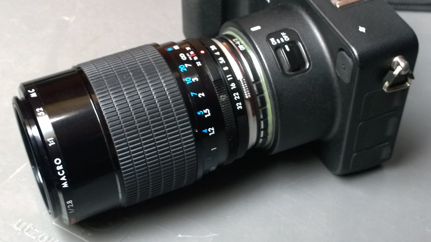 Sigma Adattatori foto: Macro Adapter Olympus OM - Sigma SA Quattro Merrill #q1 – Usato da Dietikon venduto da Baro4 3